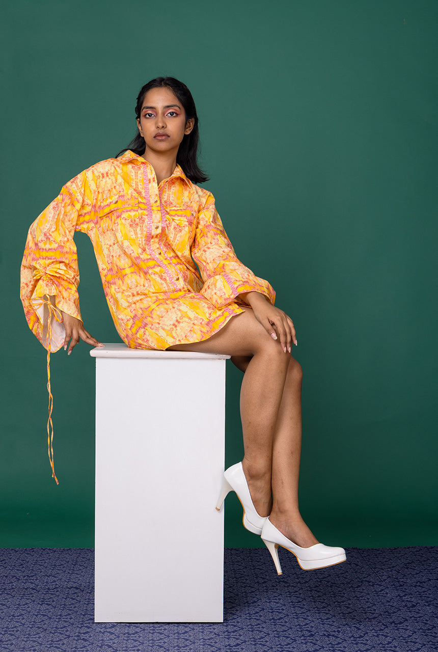 Peppy Shirt Dress