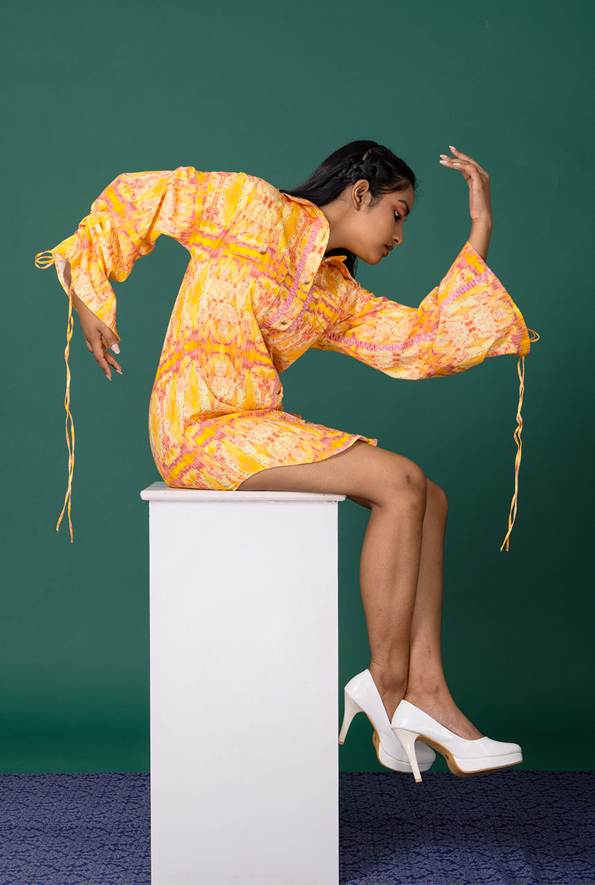 Peppy Shirt Dress