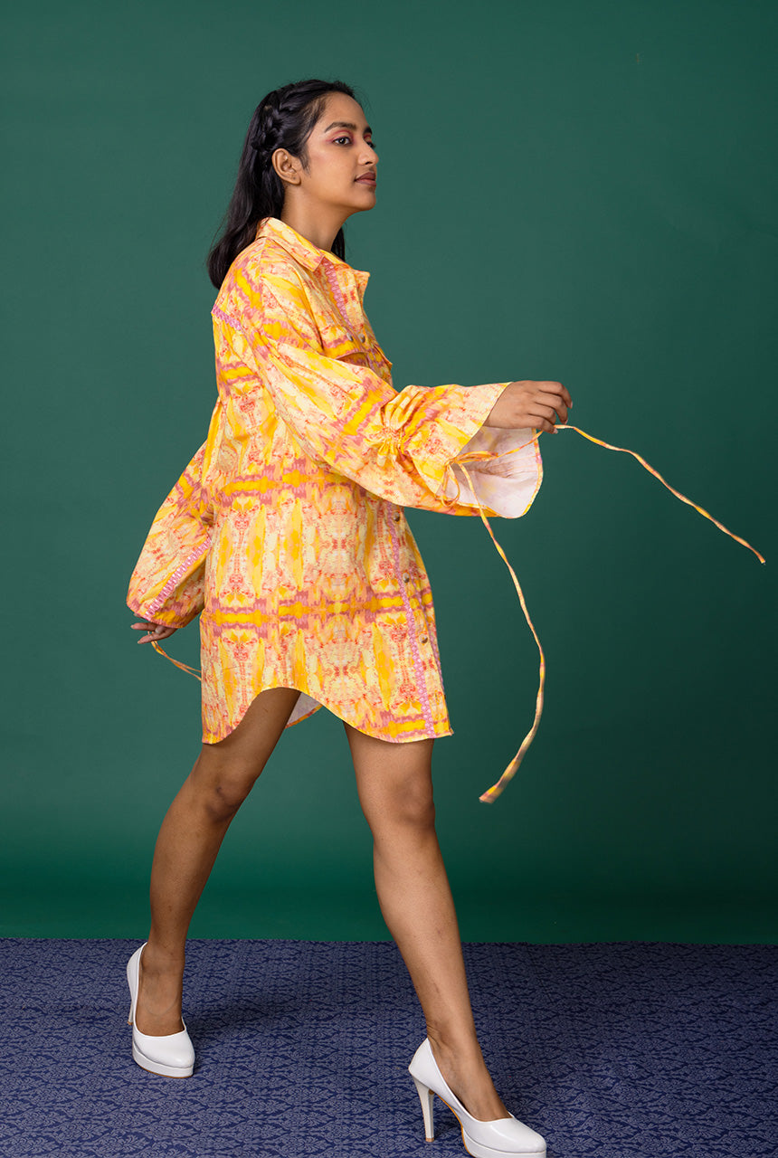 Peppy Shirt Dress
