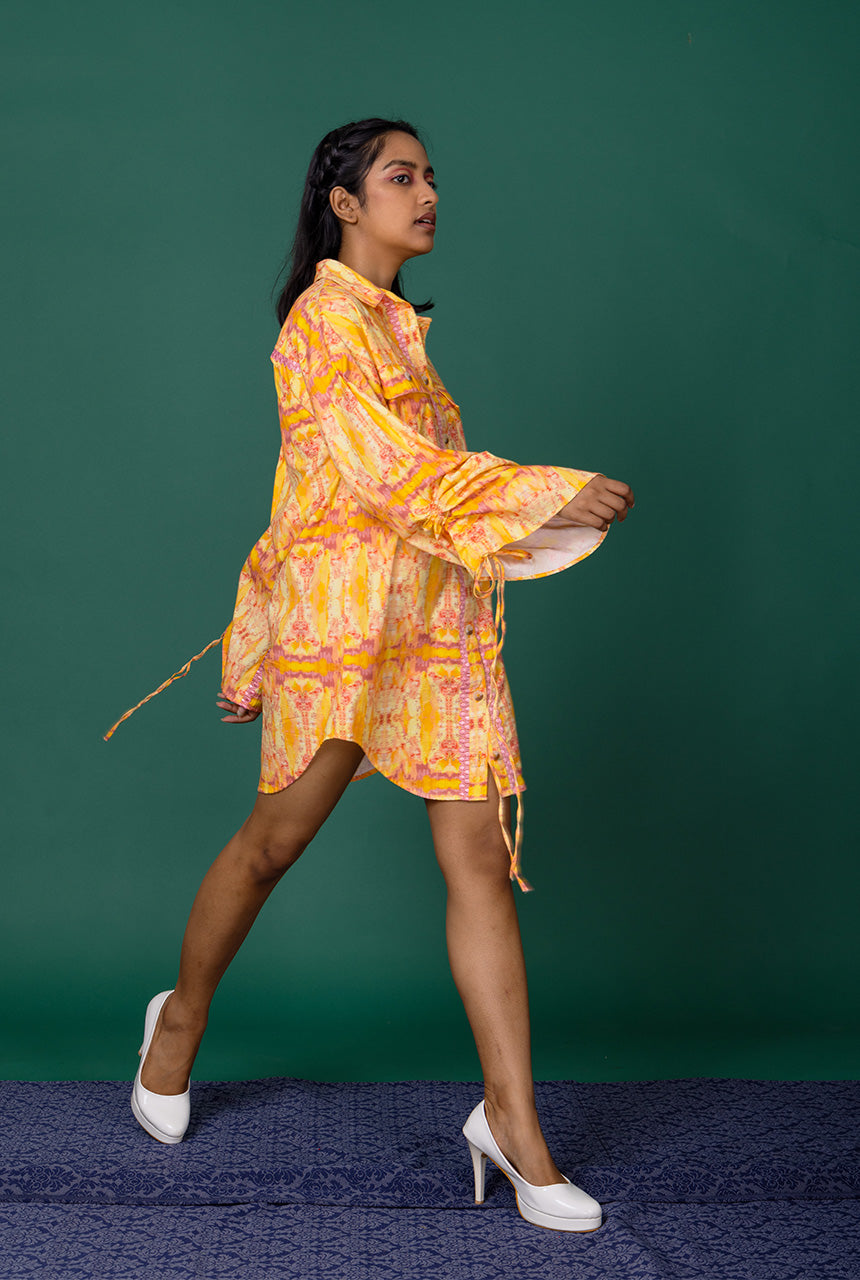 Peppy Shirt Dress