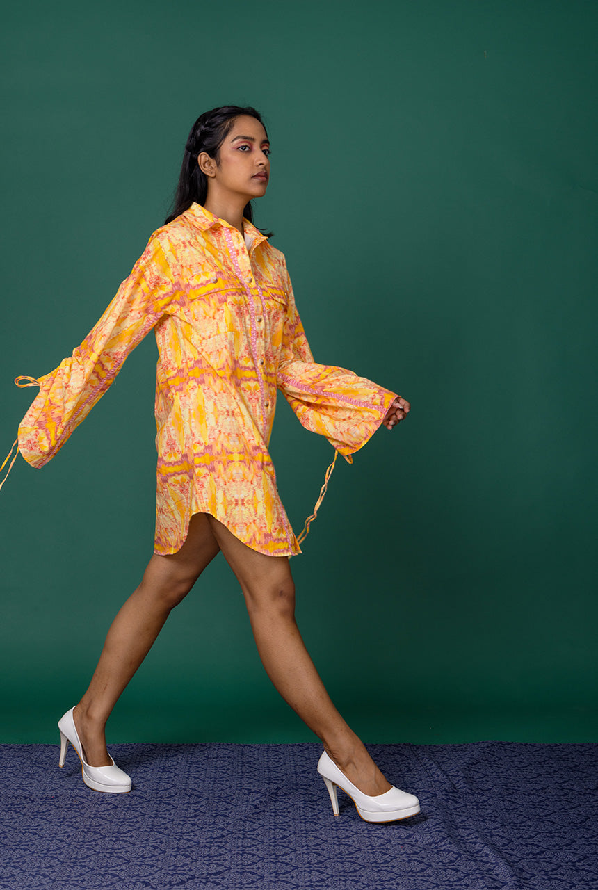 Peppy Shirt Dress