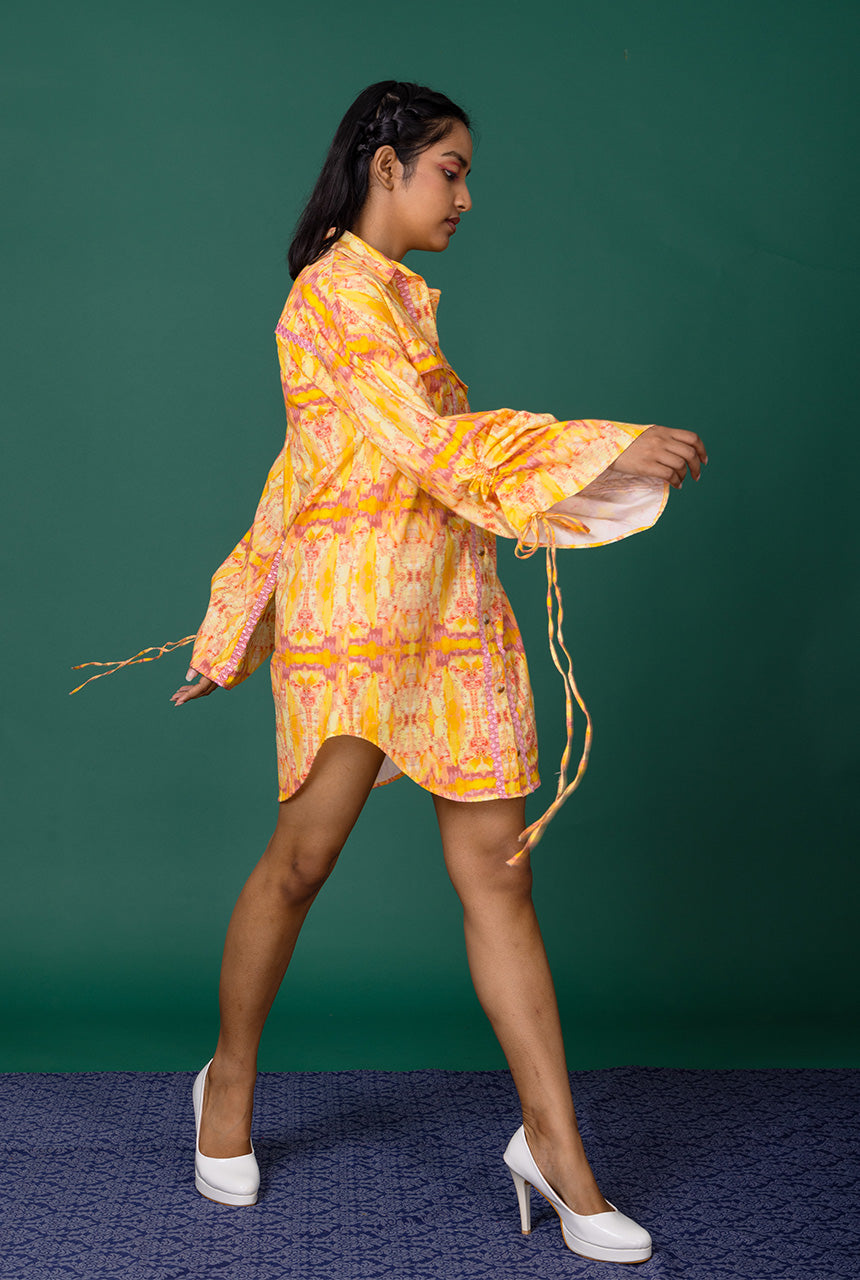 Peppy Shirt Dress