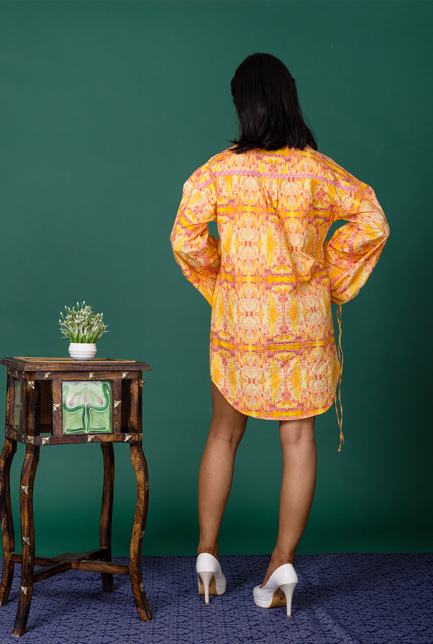 Peppy Shirt Dress