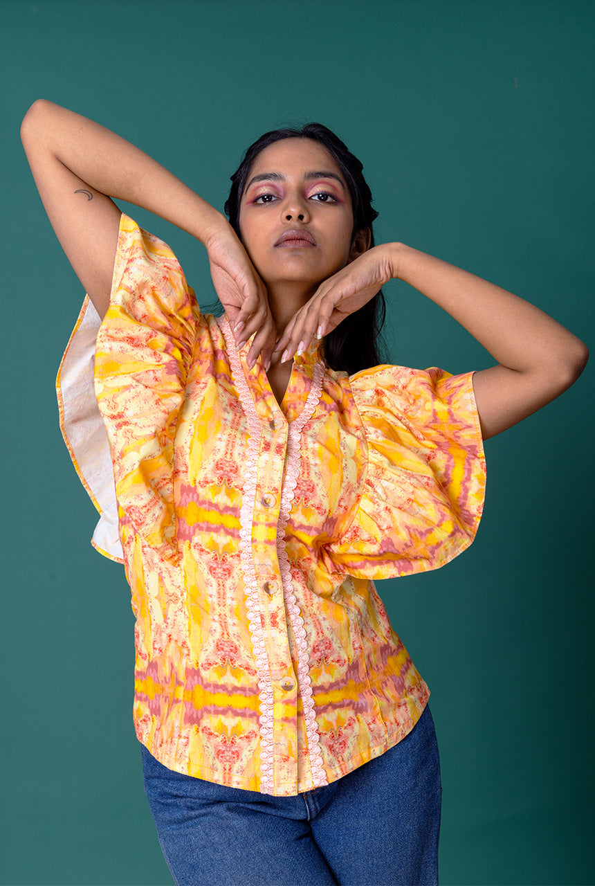 Peppy Ruffled Shirt