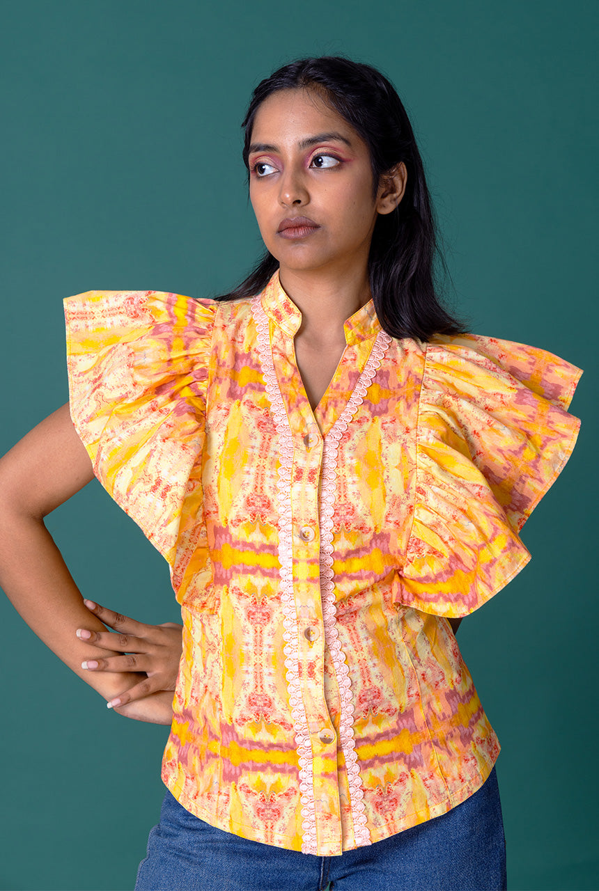 Peppy Ruffled Shirt