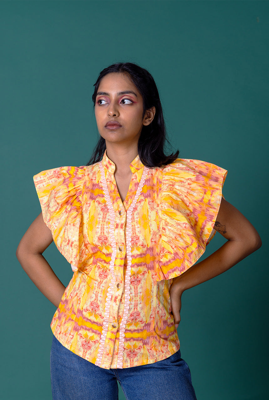 Peppy Ruffled Shirt