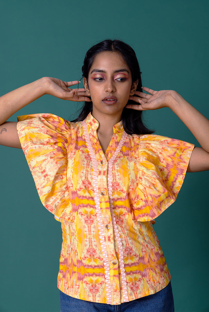 Peppy Ruffled Shirt