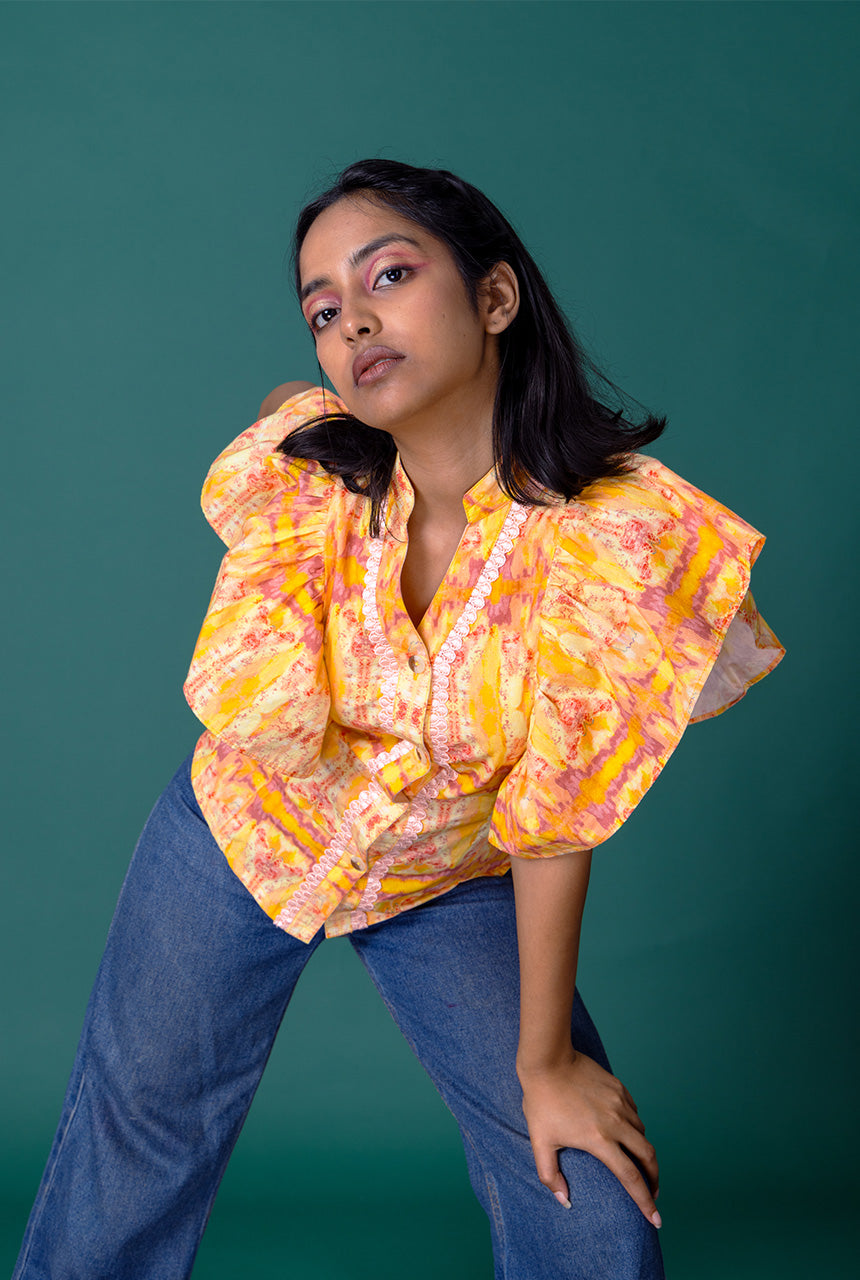 Peppy Ruffled Shirt
