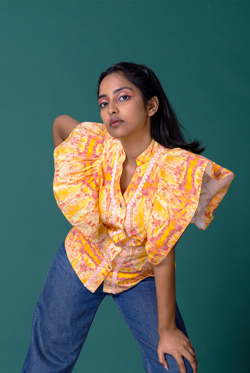 Peppy Ruffled Shirt