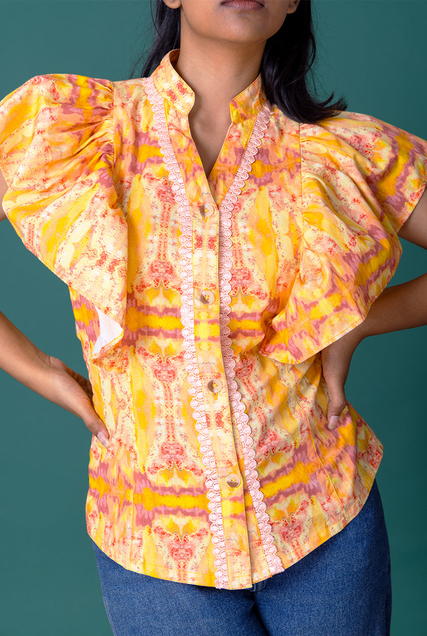 Peppy Ruffled Shirt