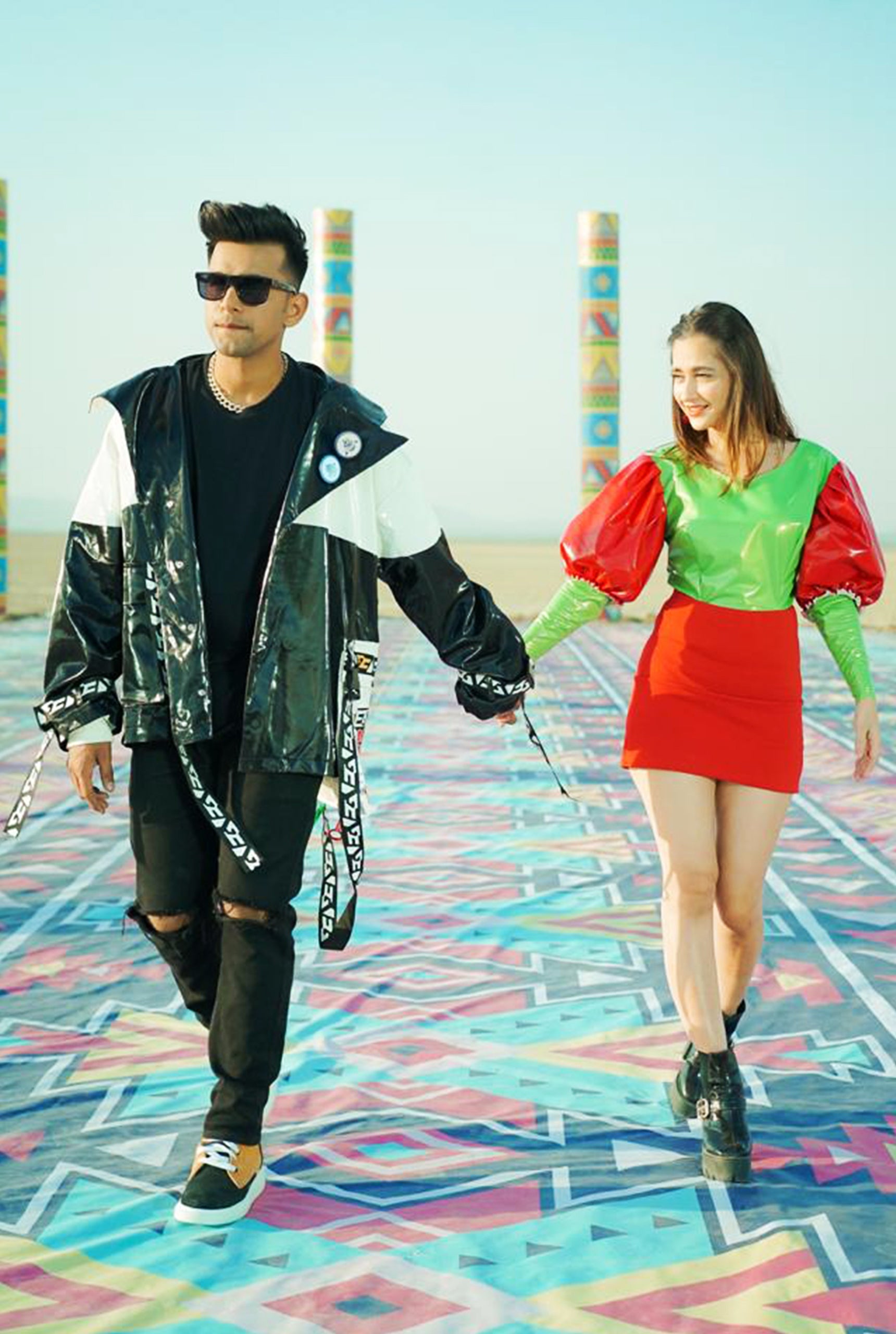 Creative Collaboration with Sanjeedha Shaikh in Custom PHUE for Jass Manak's Song "Saiyaan"