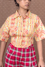Citral Cropped Shirt