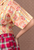 Citral Cropped Shirt