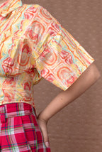 Citral Cropped Shirt