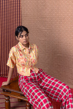 Citral Cropped Shirt