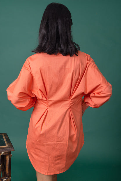 Rose Shirt Dress