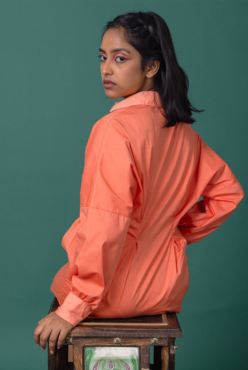 Rose Shirt Dress