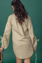 Sage Shirt Dress