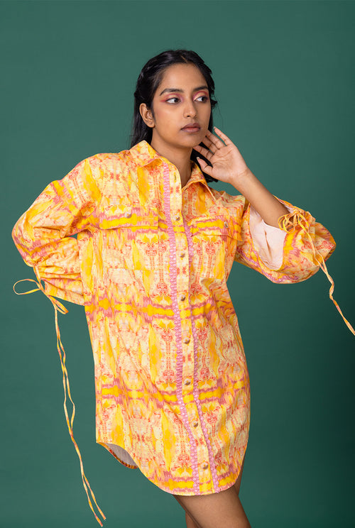 Peppy Shirt Dress