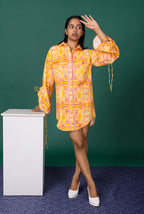 Peppy Shirt Dress