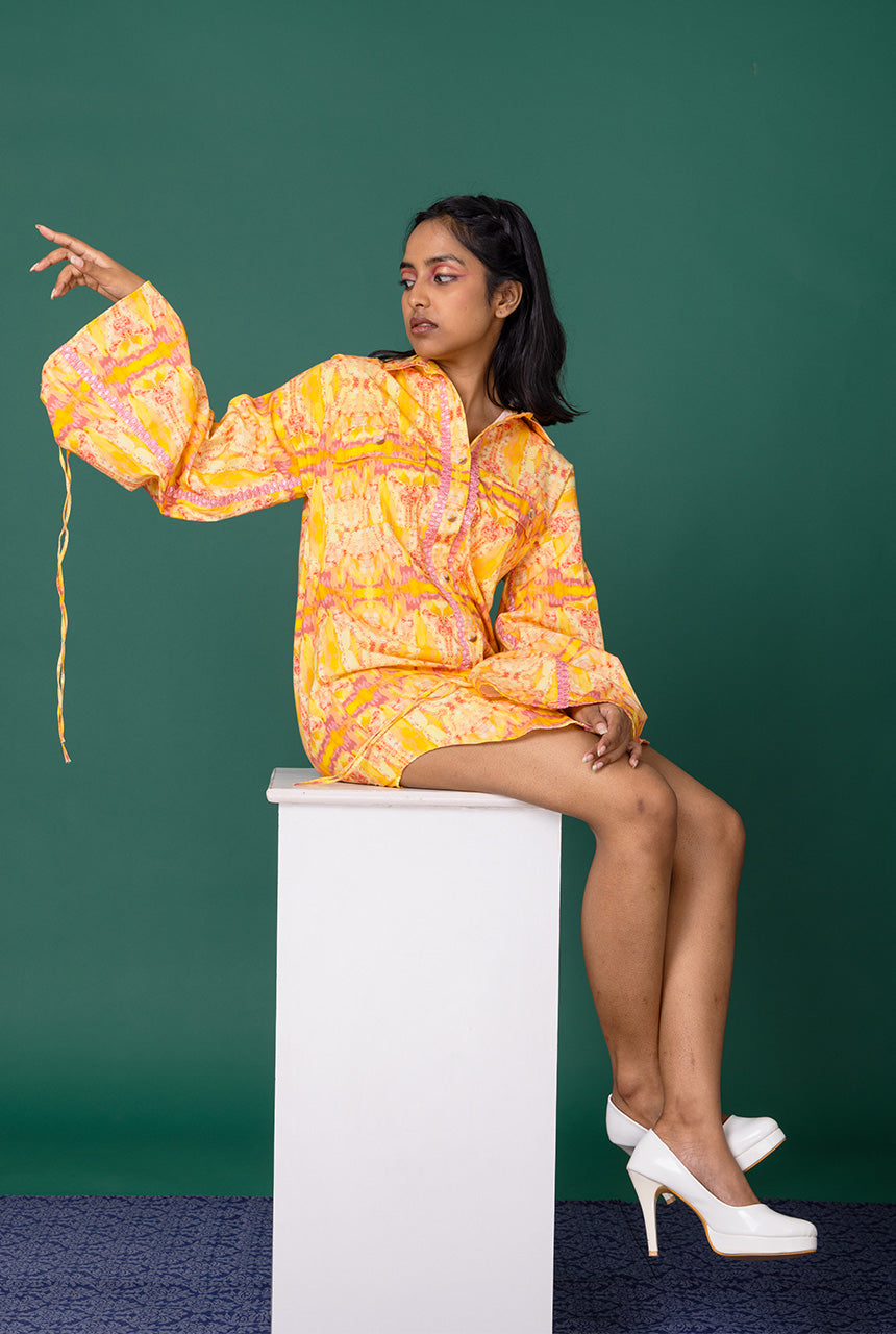 Peppy Shirt Dress