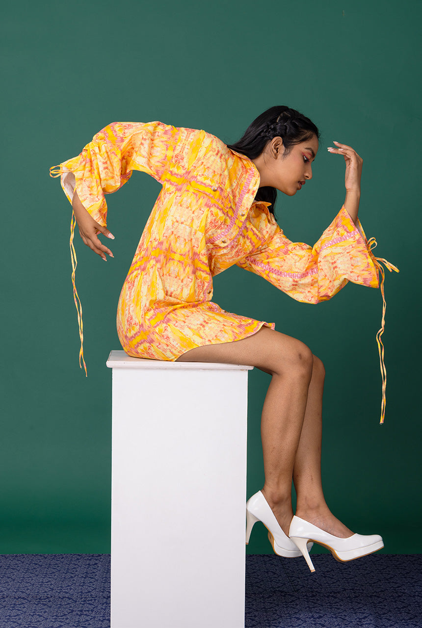 Peppy Shirt Dress