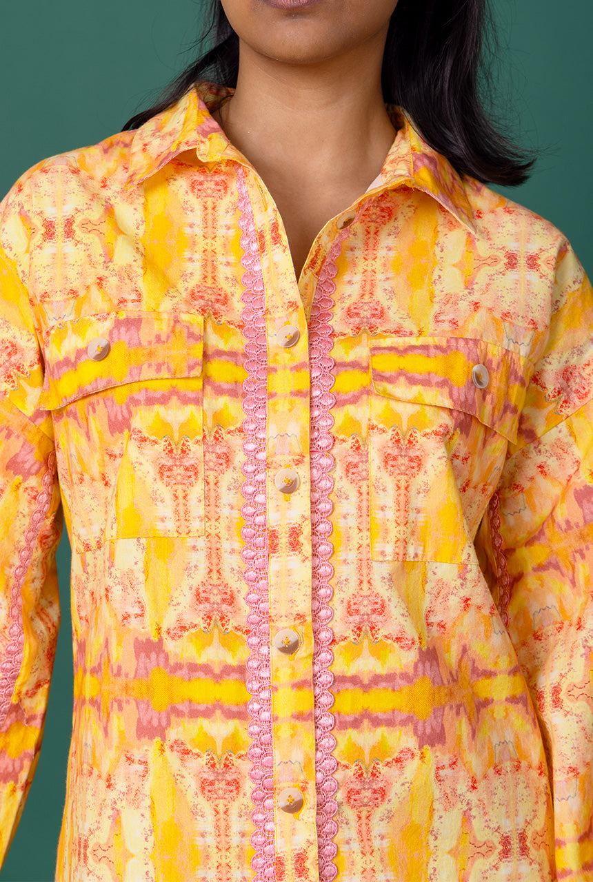 Peppy Shirt Dress