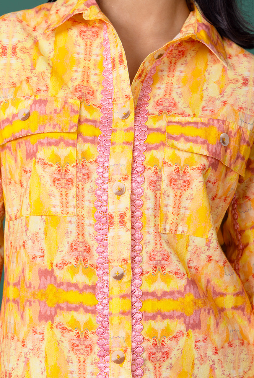 Peppy Shirt Dress