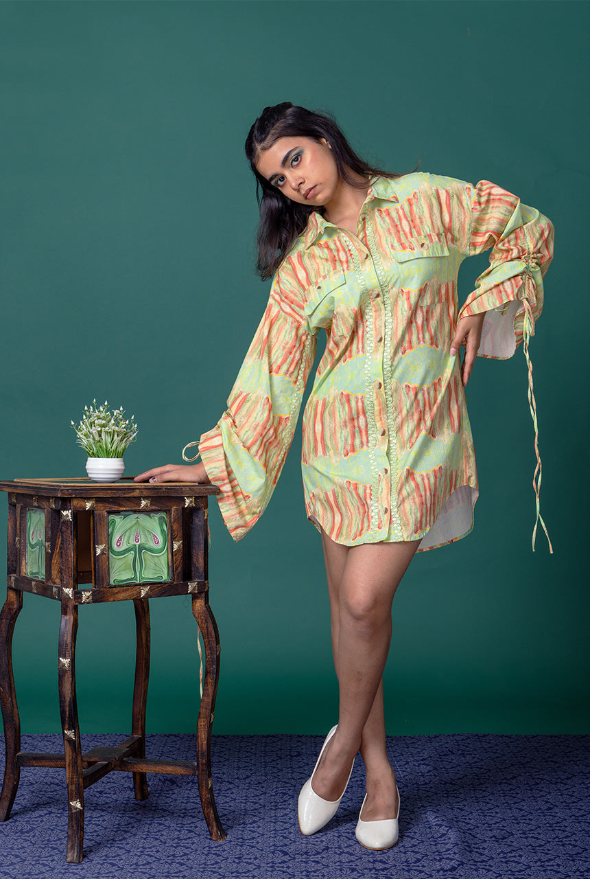Glace Shirt Dress