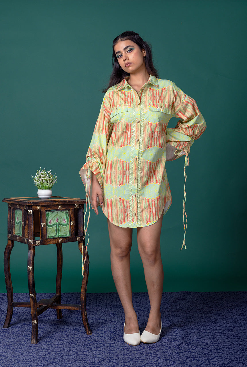 Glace Shirt Dress