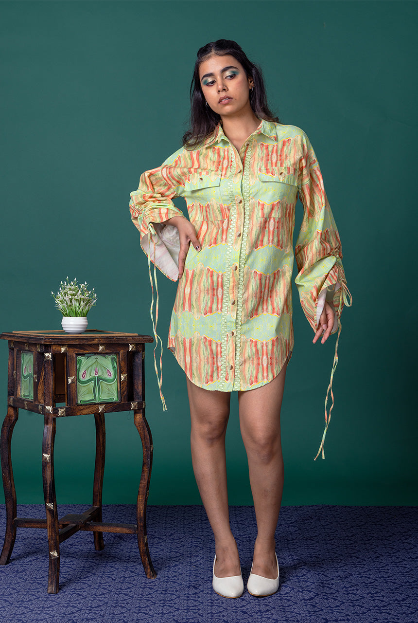 Glace Shirt Dress
