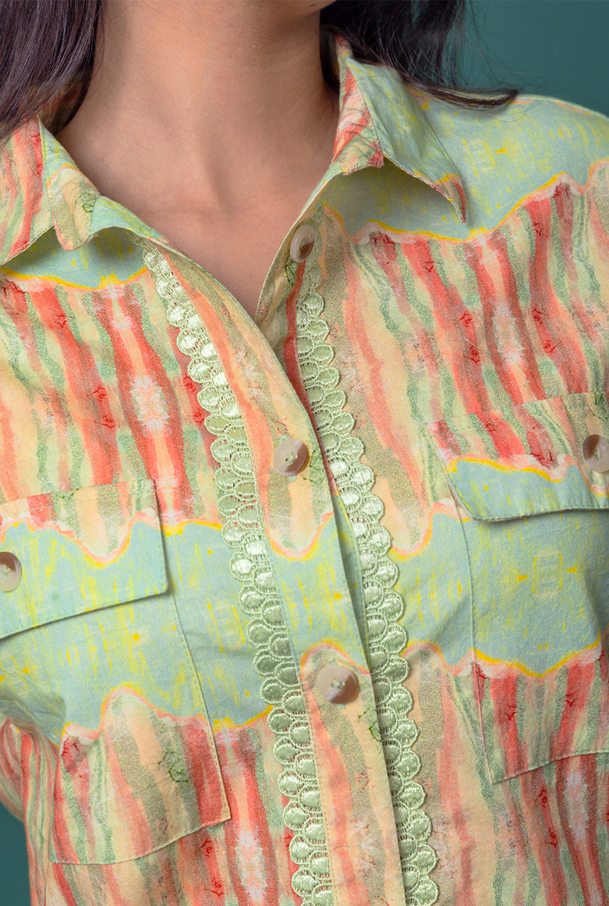 Glace Shirt Dress
