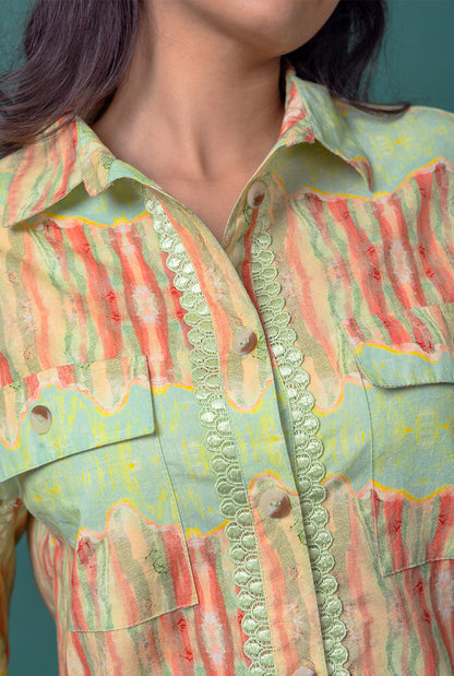 Glace Shirt Dress