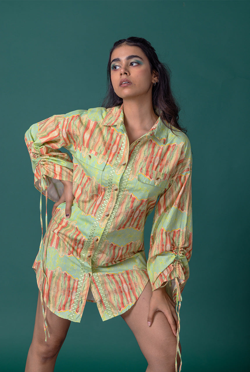 Glace Shirt Dress