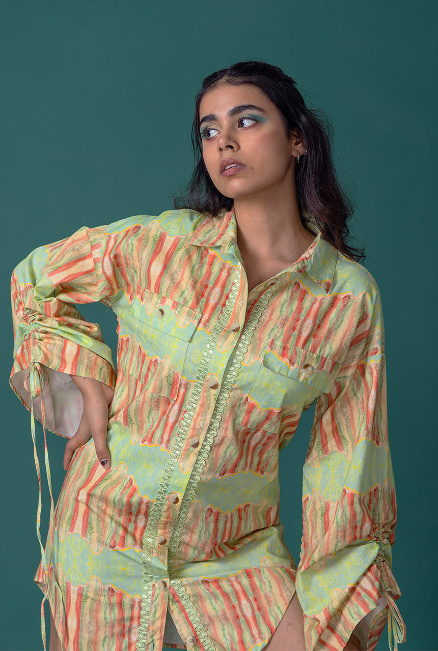 Glace Shirt Dress