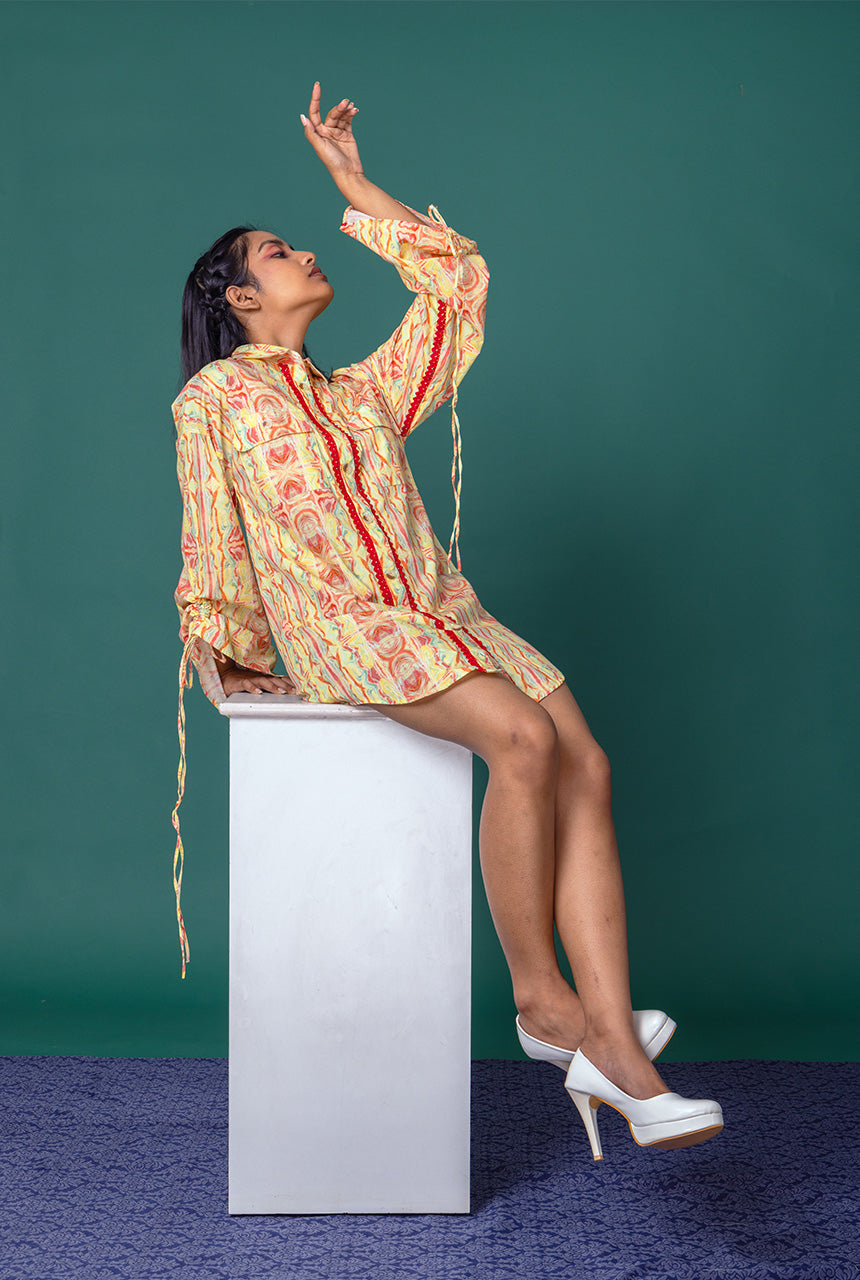 Citral Shirt Dress