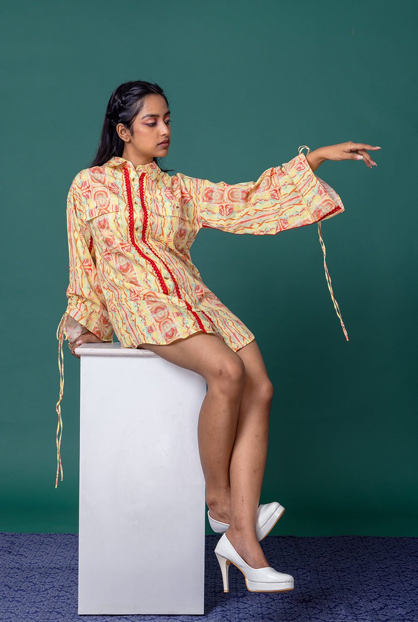 Citral Shirt Dress