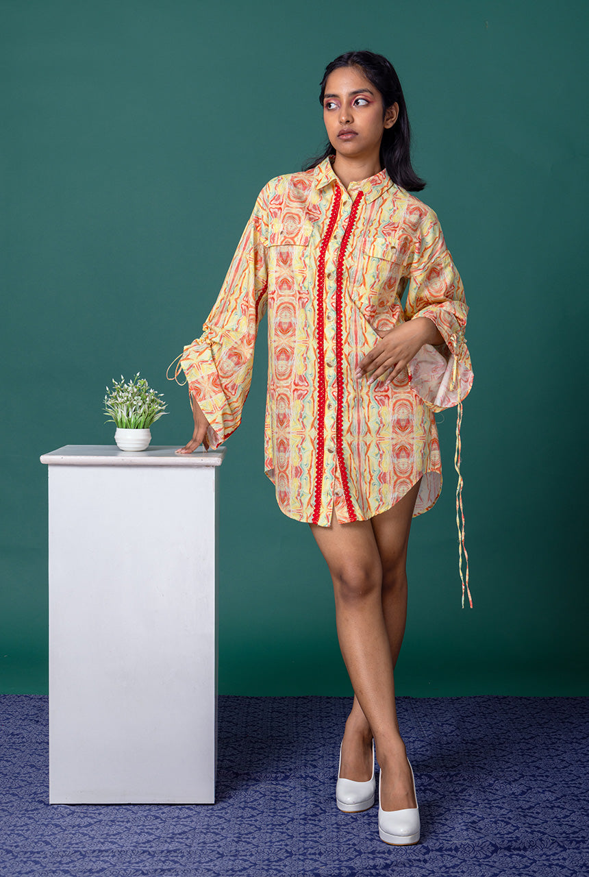 Citral Shirt Dress