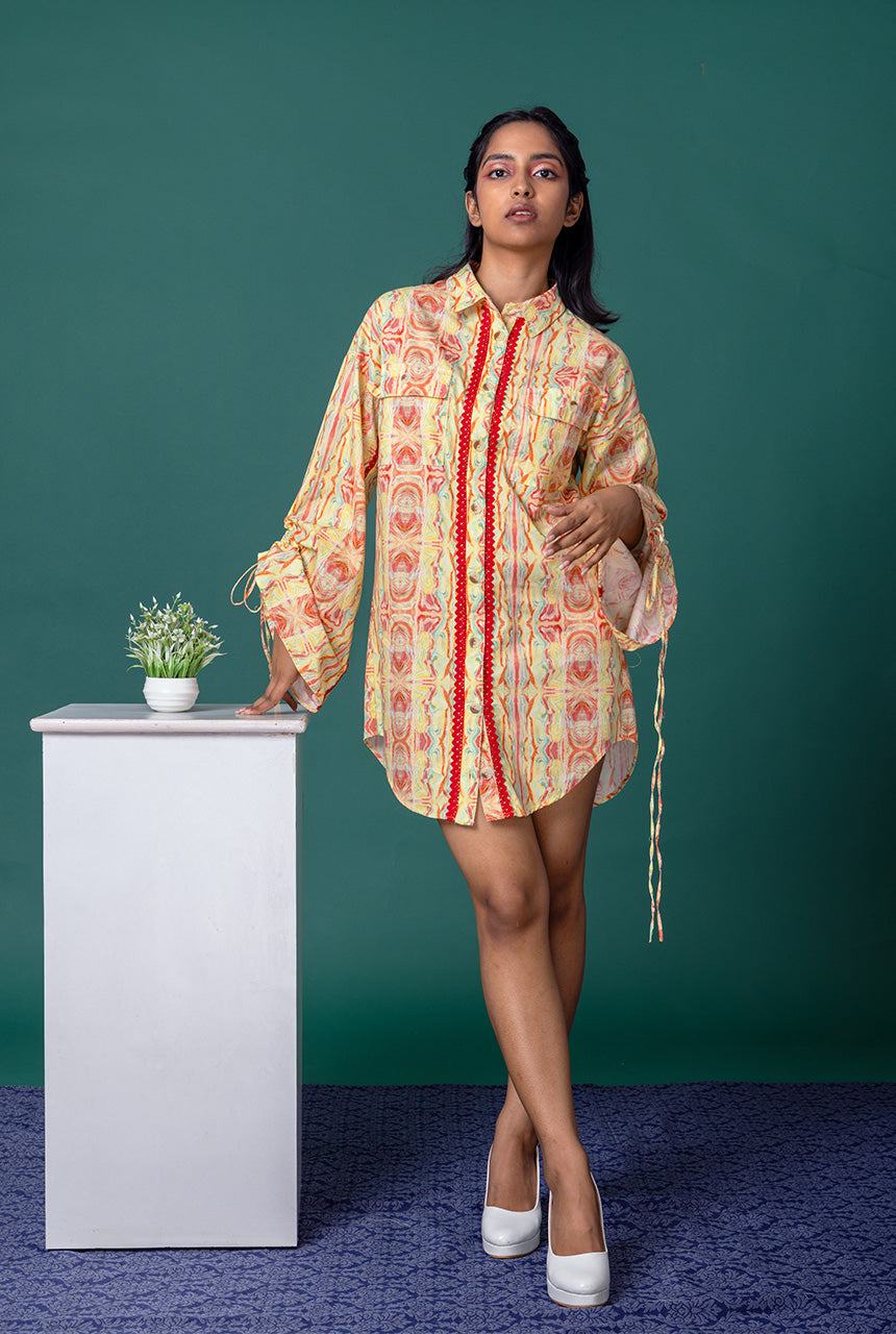 Citral Shirt Dress