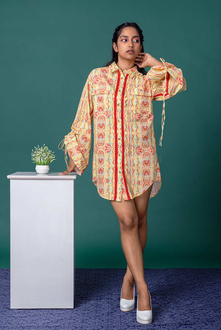 Citral Shirt Dress