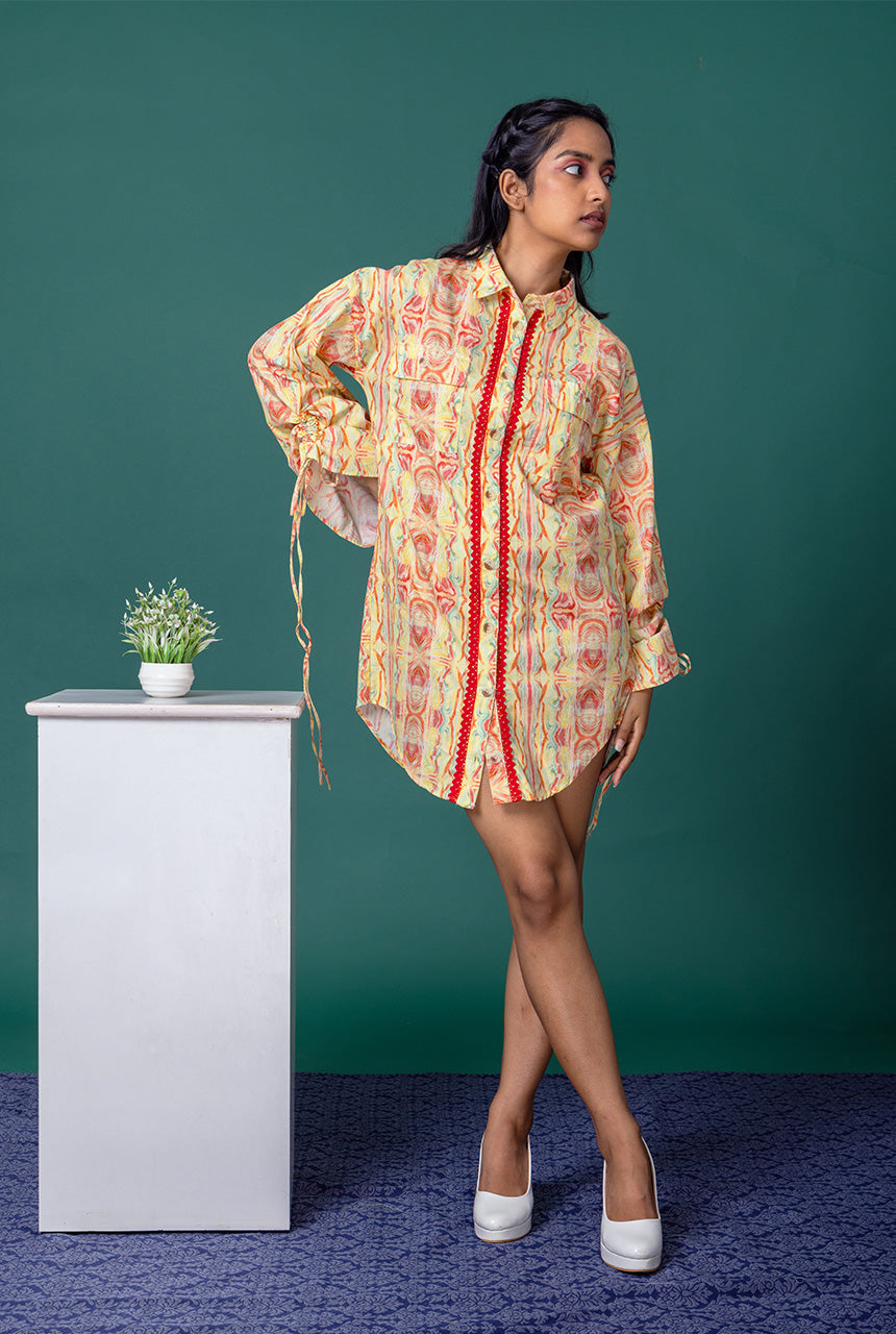 Citral Shirt Dress