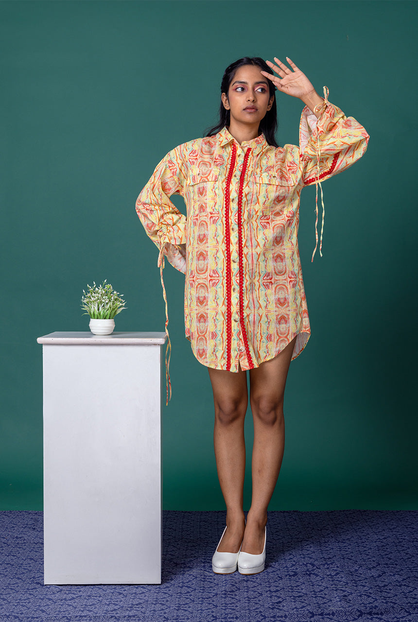 Citral Shirt Dress