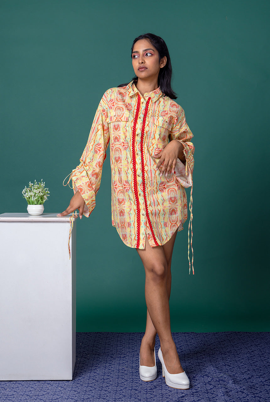 Citral Shirt Dress