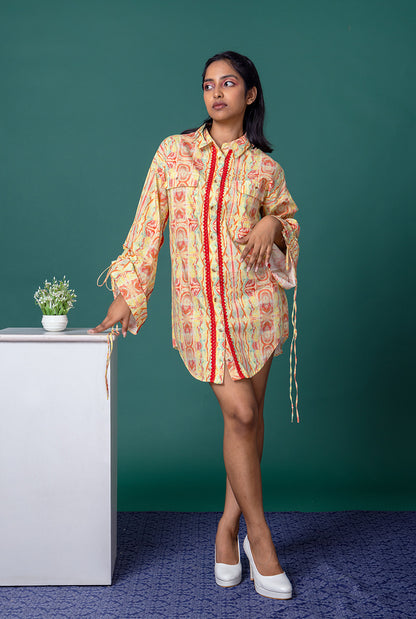 Citral Shirt Dress