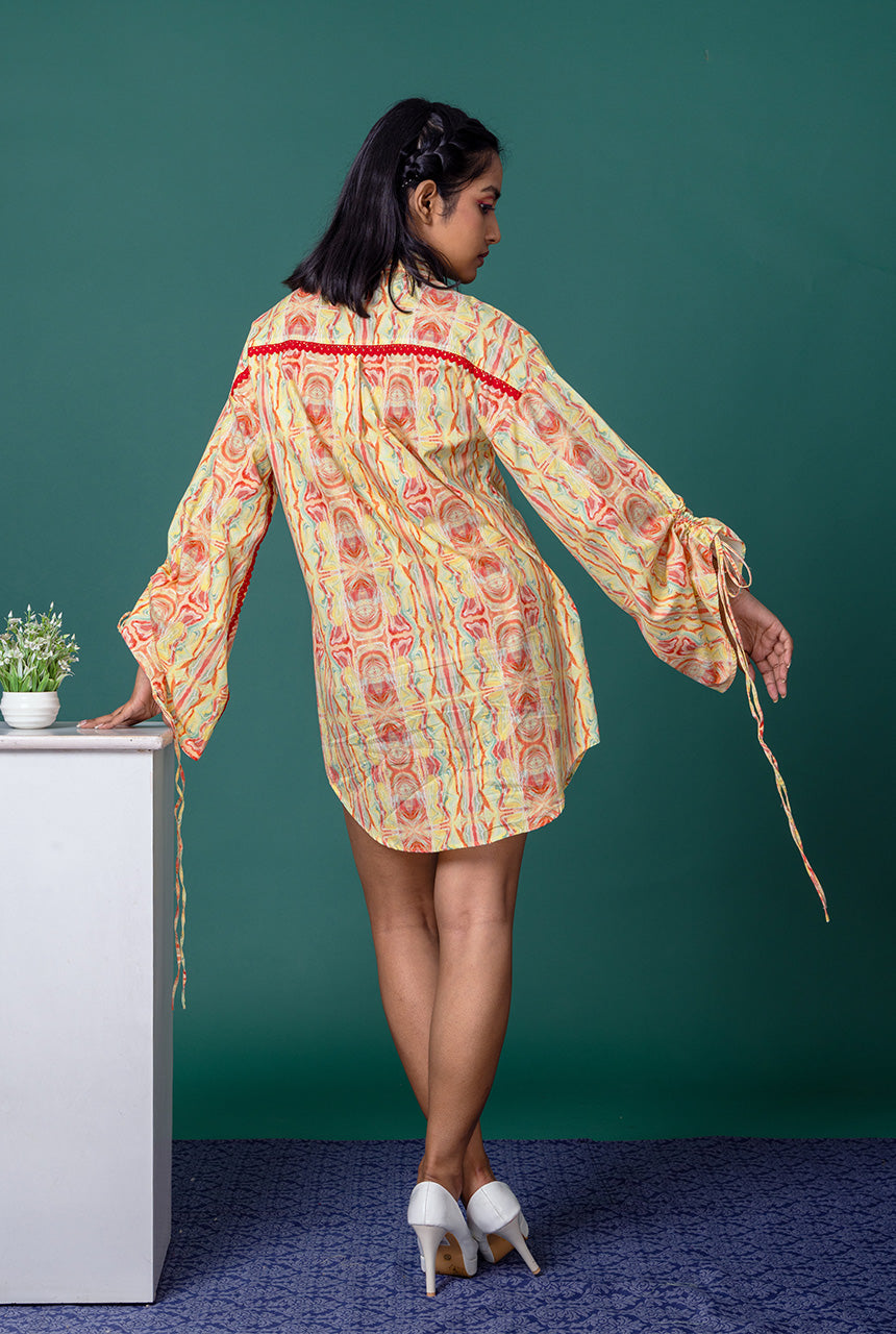 Citral Shirt Dress