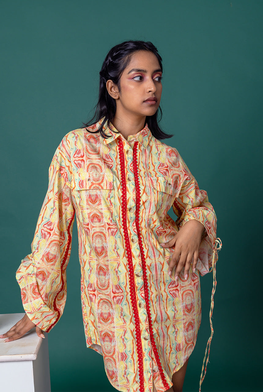 Citral Shirt Dress