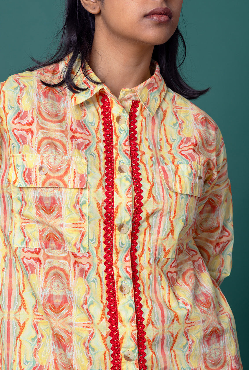 Citral Shirt Dress