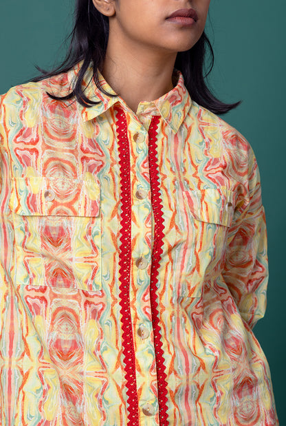 Citral Shirt Dress