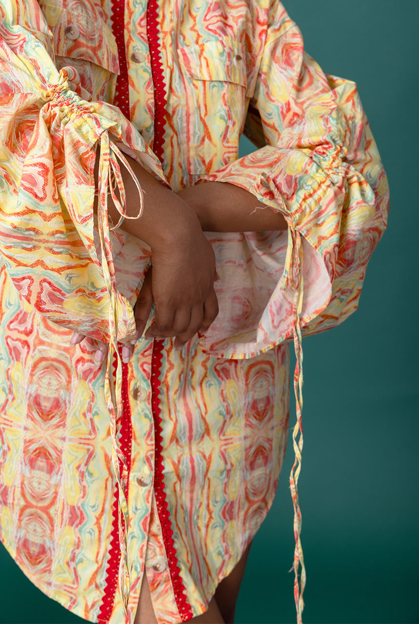 Citral Shirt Dress