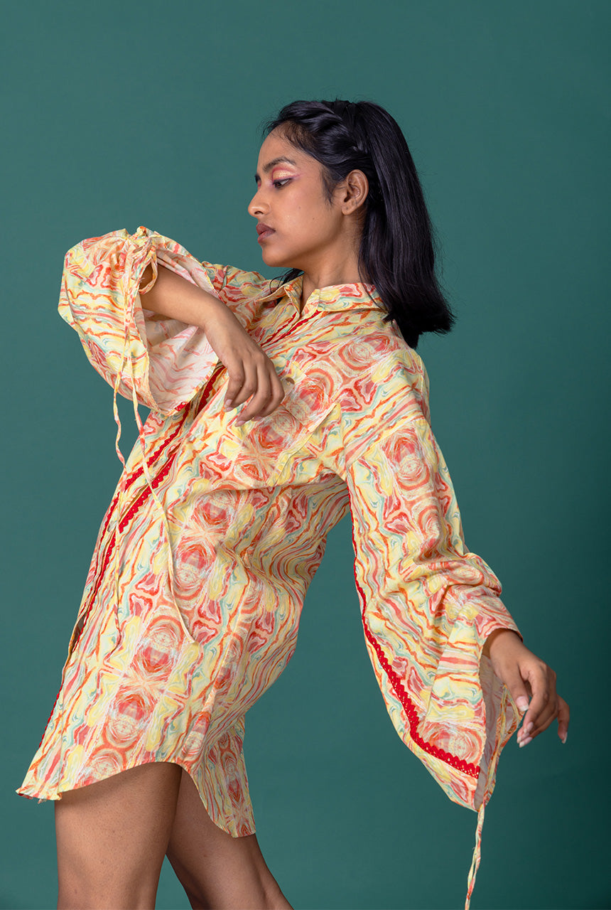 Citral Shirt Dress